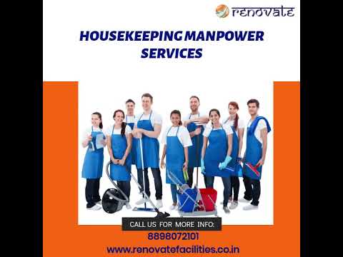 Online And Offline 4 Days Manpower Housekeeping Service