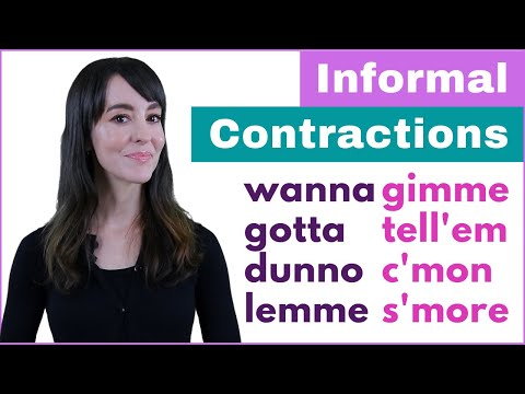 8 Common Informal Contractions You MUST Learn to Speak English