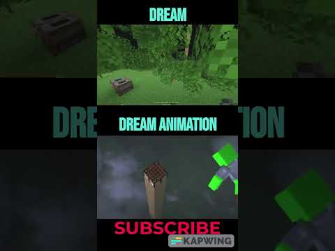 Minecraft dream vs animation #subscribe #minecraft #like #gaming #share