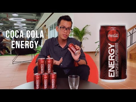 Nước tăng lực thế hệ mới Coca Cola Energy, mới lạ từ thiết kế đến hương vị