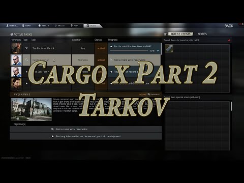 Cargo X Part 2 Peacekeeper Task Guide Escape From Tarkov 2022