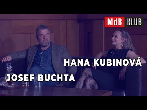 📺 MdB KLUB talkshow - Hana Kubinová, Josef Buchta - hosté Barbory Goldmannové - 59. díl