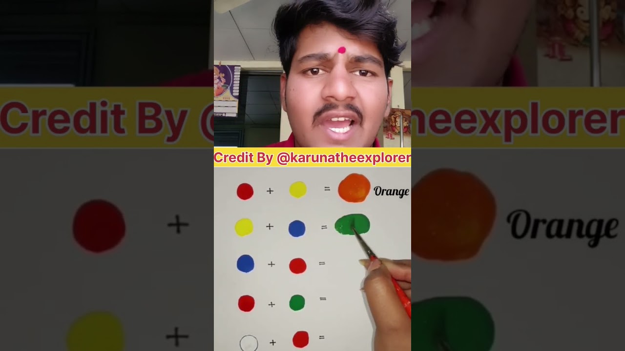 Magical strik for colours  colour mixing magic ✨🪄 #short #shorts #magic #viral