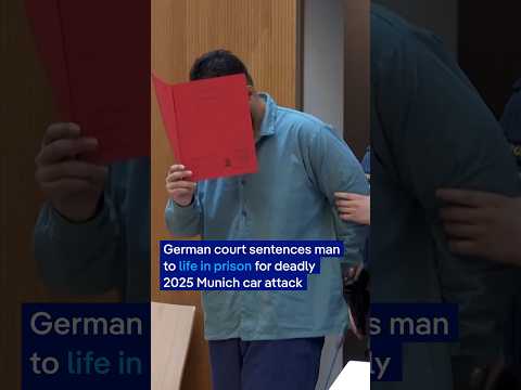German court sentences man to life in prison for deadly 2025 Munich car attack | DW News