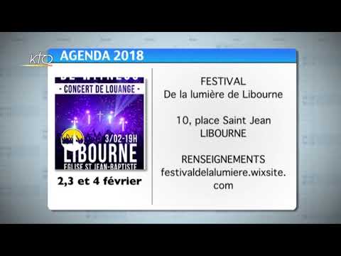 Agenda du 29 janvier 2018