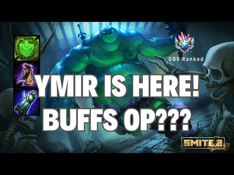 YMIR IS HERE! BUFFS MADE HIM OP??? - Ymir Support Deity Smite 2 Ranked Gameplay