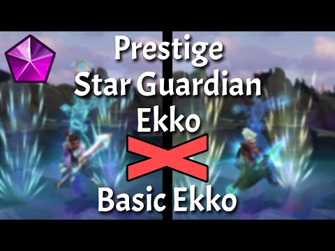 How is Prestige Star Guardian Ekko DIFFERENT? | Skin Comparison