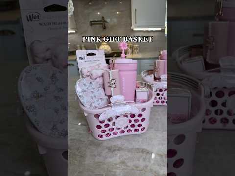 Prettiest Pink Birthday Baskets #asmr #giftideas #pinkaesthetic #giftbasket #giftforher #sephora