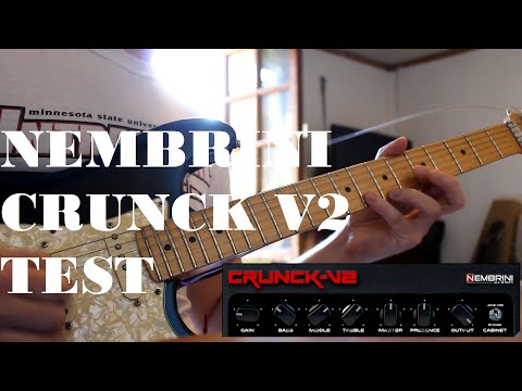 Nembrini Crunck v2 (Free Amp) Test | Demo | Fender Stratocaster Plus
