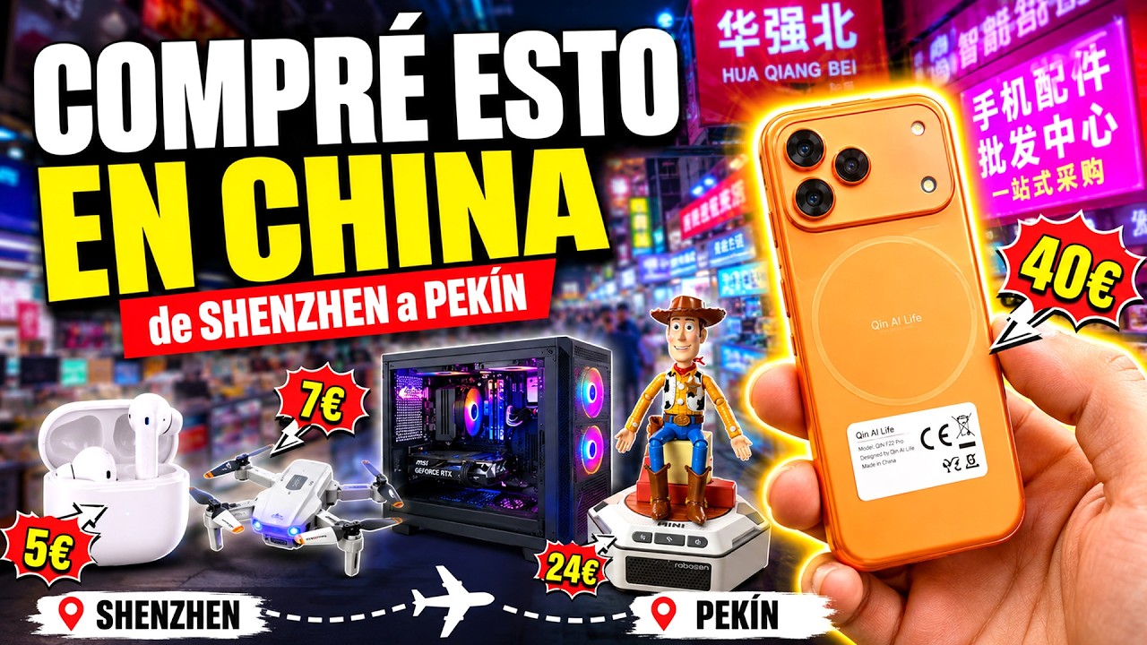 Crucé CHINA comprando TECNOLOGÍA: Del mercado "prohibido" a Pekín