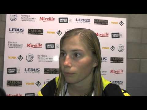 Jana Coryn na ladies Genk-SK Lierse op 17.10.2015