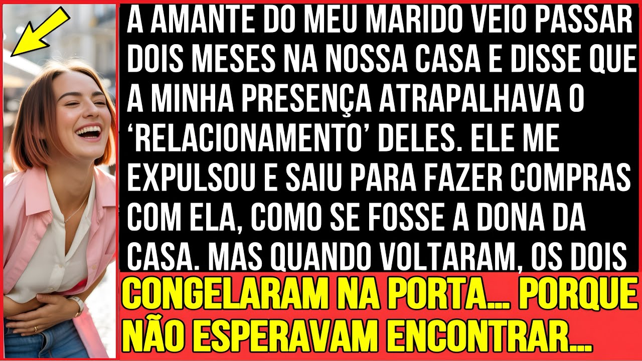 A amante do meu marido veio passar dois meses na minha casa
