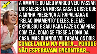 A amante do meu marido veio passar dois meses na minha casa