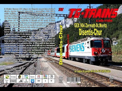 High Light Disentis-Chur  GEX 904  Zermatt- St.Moritz   Ge 4/4 625 Küblis