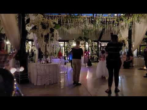 Aloha Island Hula Girls LED Poi performance for wedding event