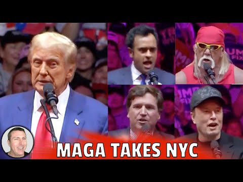  MAGA SUPER FRIENDS CAUSING MEDIA MELTDOWN AFTER TAKING OVER MADISON SQUARE GARDEN IN NEW YORK CITY! 