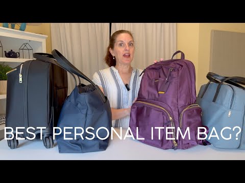 My Favorite Personal Item Bags