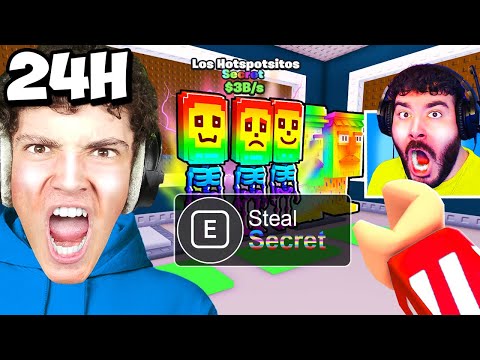 Ich STREAMSNIPE Flakezc 24 STUNDEN bis ER POLIZEI ruft und DURCHDREHT!🤣 Steal A Brainrot