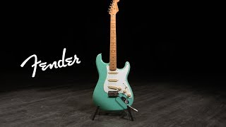 Video thumbnail for Fender Vintera 50s Stratocaster MN, Sea Foam Green | Gear4music demo by Gear4music Guitars