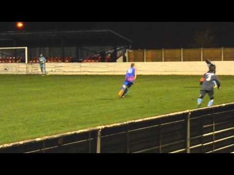 Maldon & Tiptree 2-0 Cheshunt.  Ryman Isthmian Division 1 North.  Tue18Feb2014