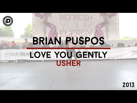 Brian Puspos Choreography "Love you gently - Usher" - iDanceCamp 2013