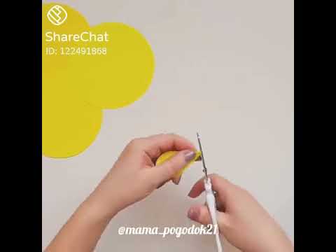 Easy flower making idea