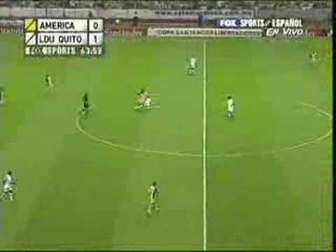 America 1 - Liga de Quito 1 __Partido de ida