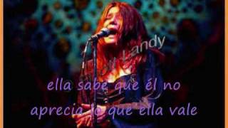 Janis Joplin, A Woman to left lonely [subtitulada]
