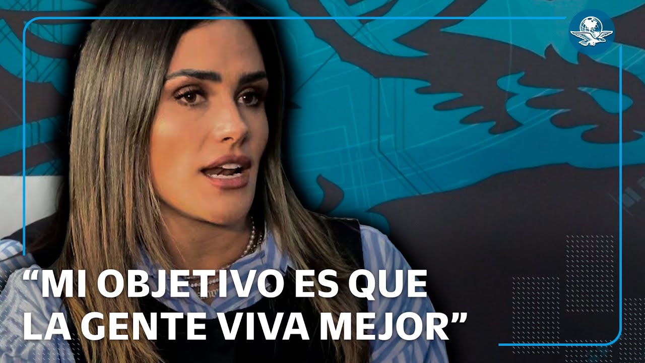 Alessandra Rojo de la Vega,  satisfecha durante su primer año de gobierno