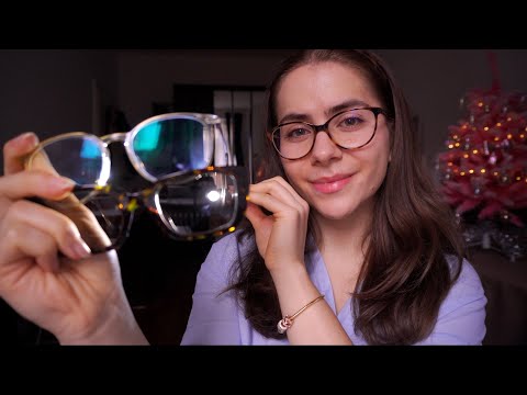 ASMR Augenuntersuchung beim Optiker 👀