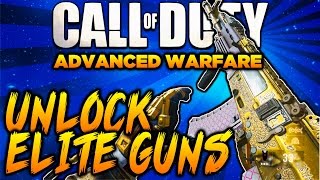 Advanced Warfare - How To Unlock TONS of Elite Guns! + 15 NEW Prestiges