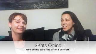 2Kats talk tinnitus. Why do my ears ring after a concert?