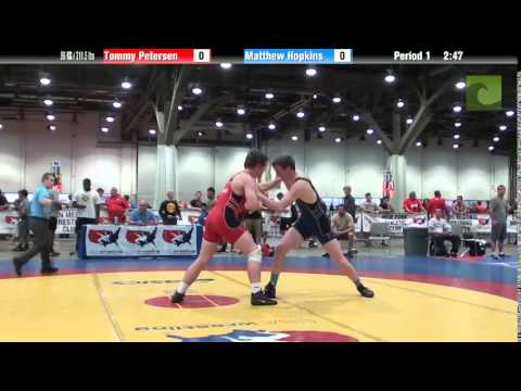 Men 96 KG / 211.5 lbs - Tommy Petersen vs. Matthew Hopkins