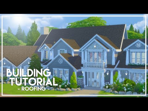 HOW TO MAKE ROOFS // The Sims 4: Builder's Bible (Tutorial) Video
