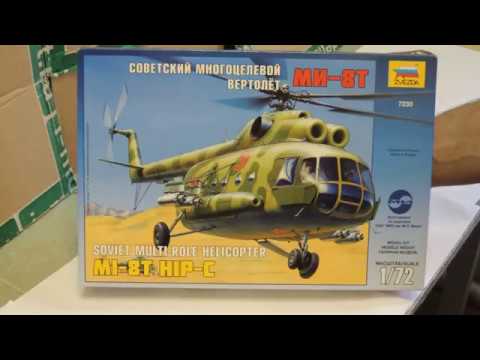 #7230 1/72 ZVEZDA SOVIET/RUSSIAN MARKINGS MIL Mi-8 HIP C 