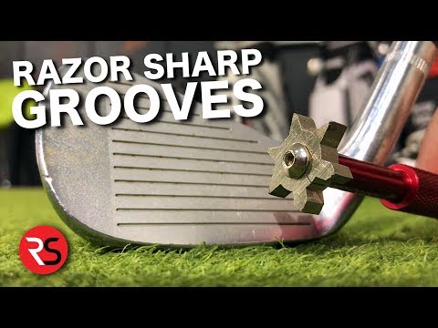 YouTube video about: How to sharpen golf club grooves?