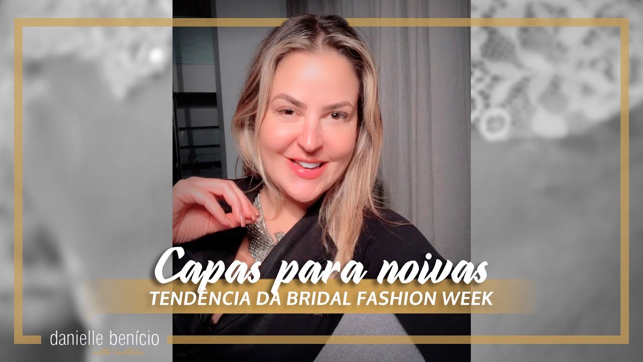 Watch Now Tendência para noivas: capa no lugar do véu | #opiniãodaestilista | Danielle Benício Tendência para noivas: capa no lugar do véu | #opiniãodaestilista | Danielle Benício