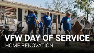 VFW Day of Service | Veterans Repair a Fellow Veteran's Home