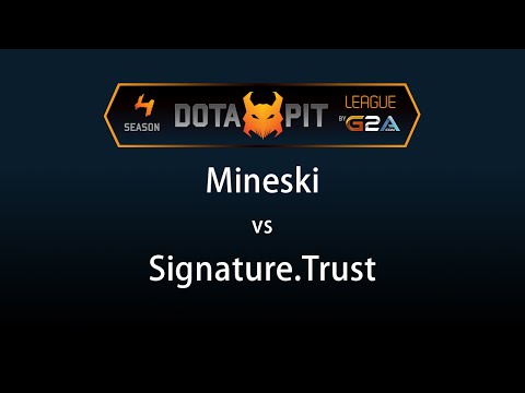 Mineski vs Signature Trust Game 2 - Dota Pit 4 G2A - @dragondropdota @MotPax