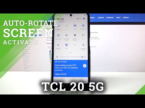 How to Turn On Auto Rotate Screen on TCL 20 5G – Enable Auto Screen Rotation
