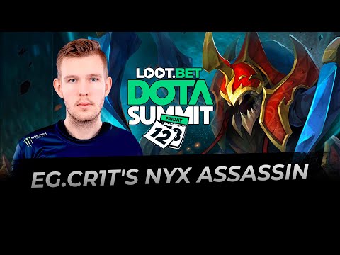 EG.Cr1t plays Roaming Nyx Assassin - Dota 2 Repaly Full Gameplay