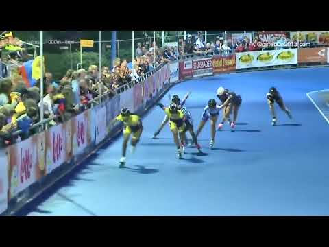 🏆 Junior Women 1000m Sprint FINAL - World Championships Oostende 2013 🇧🇪 | Roller Speed Skating