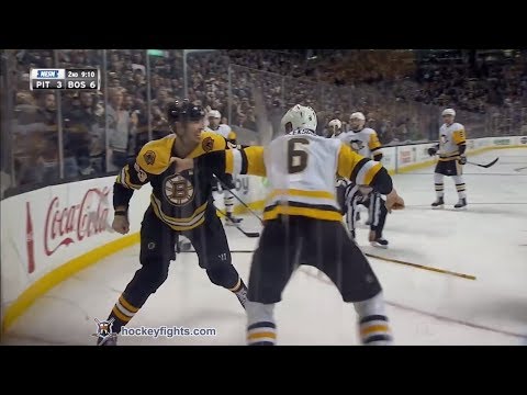 Jamie Oleksiak vs Zdeno Chara Mar 1, 2018