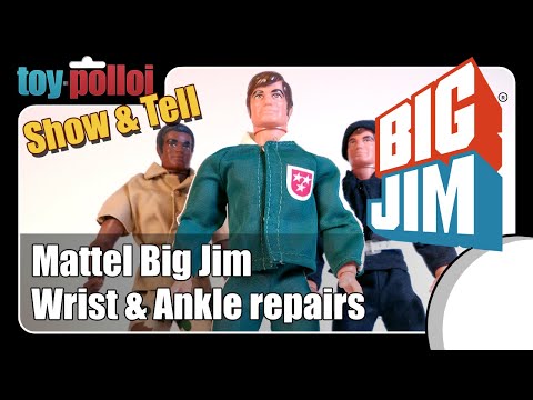 Vintage Mattel Big Jim repairs - Show & Tell - Toy Polloi