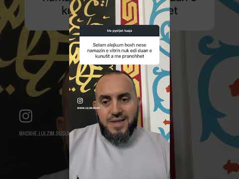 Nuk e di duan e kunutit a më pranohet namazi i vitrit?