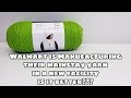 Yarn Review - Walmart has Different Mainstay Yarn - Will it be better? Bag O Day Crochet