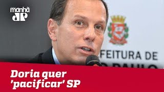 Governador eleito, João Doria quer ‘pacificar’ SP