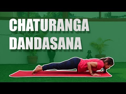 Chaturanga Dandasana Yoga Posture | Four-Limbed Staff Pose