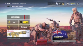 【PS4】R6S　レインボーシックスシージランクマッチ