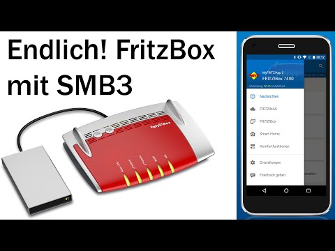 FritzBox NAS unterstützt Netzwerklaufwerke endlich mit SMB v3! Anleitung für Windows 10 und Android